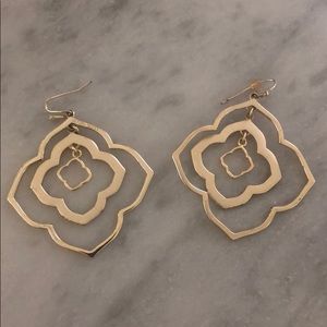 Kendra Scott gold hoops